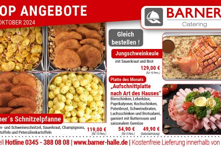 Catering – Angebote im Oktober 2024