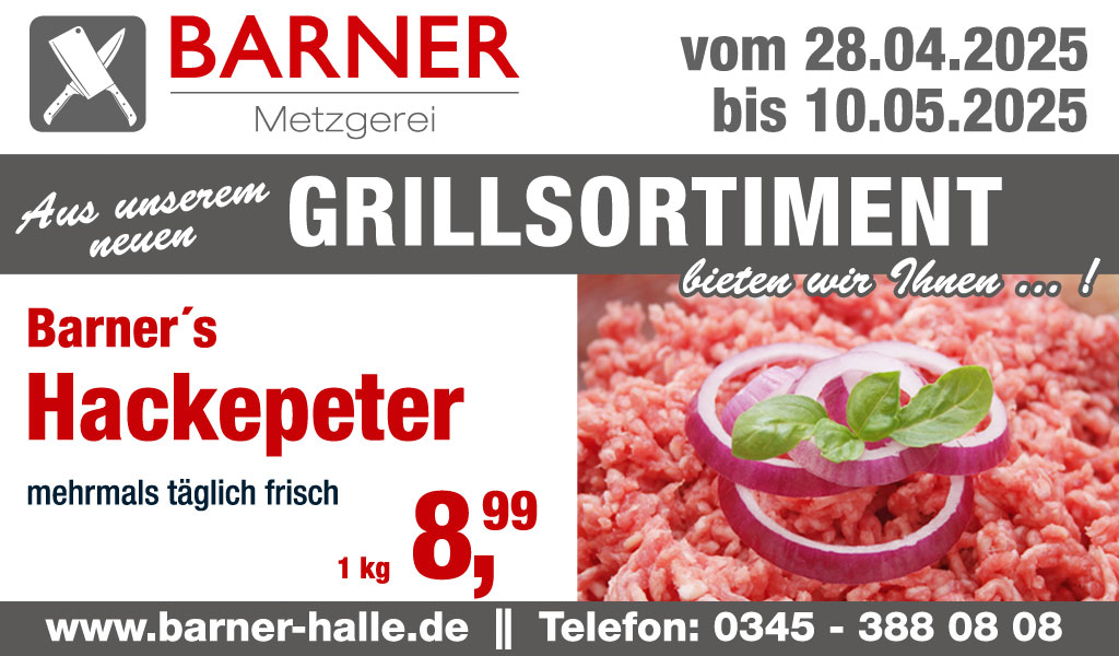 Barners Hackepeter Angebot