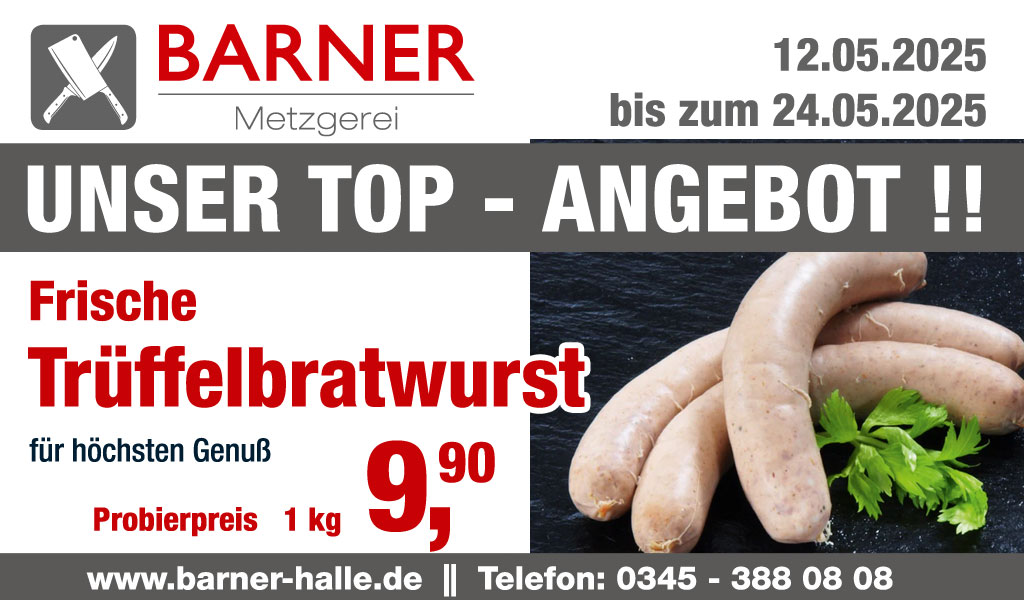 Barners Trüffelbratwurst