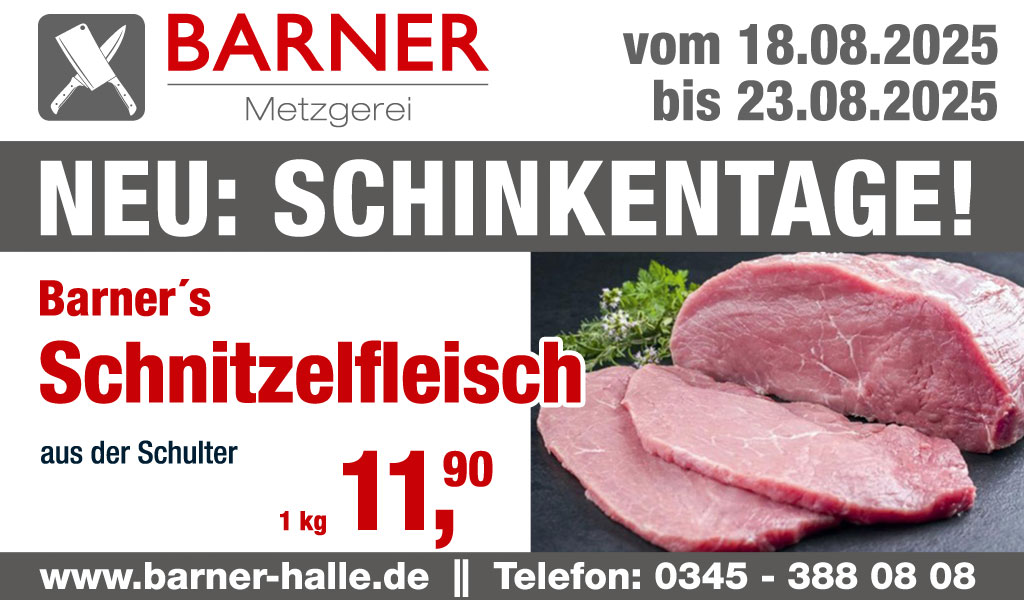 Barners Schnitzelfleisch