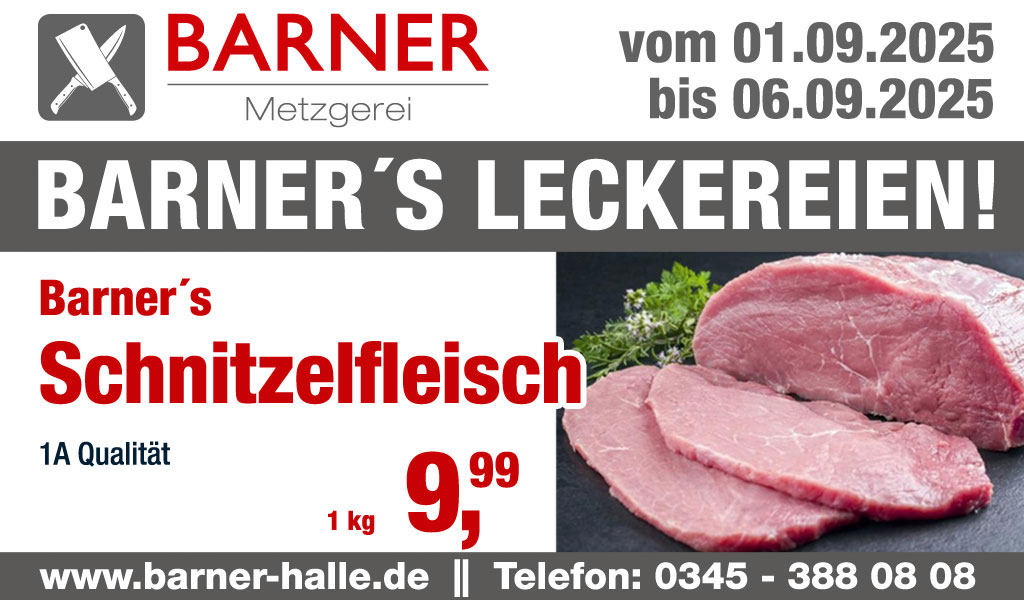 Barners Schnitzelfleisch