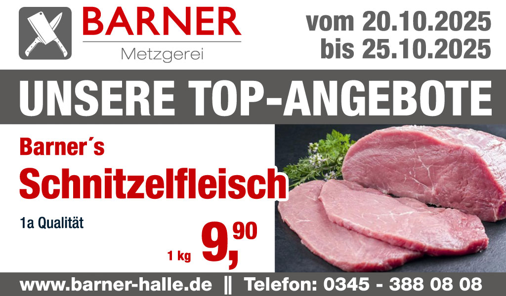Barners Schnitzelfleisch