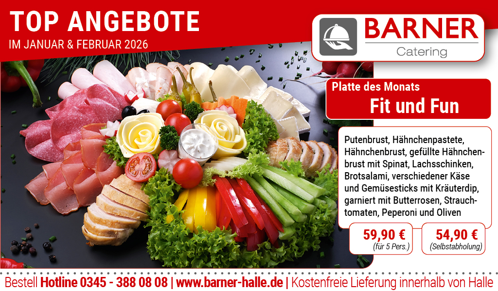 Barners Catering Angebote Januar/Februar 2026