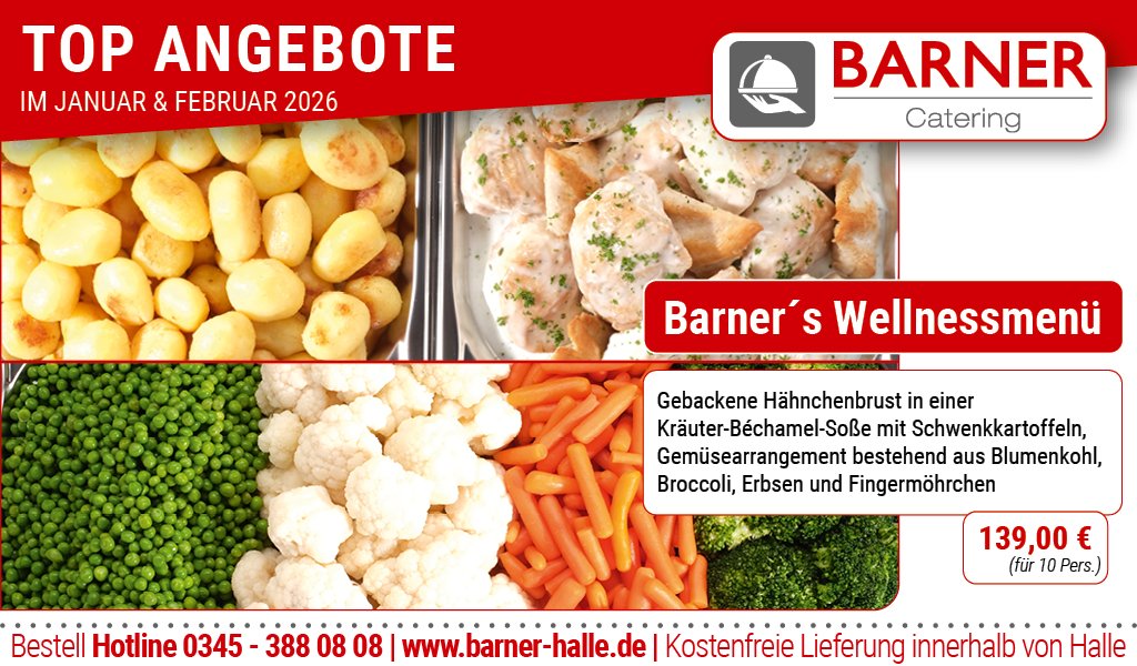 Barners Catering Angebote Januar/Februar 2026