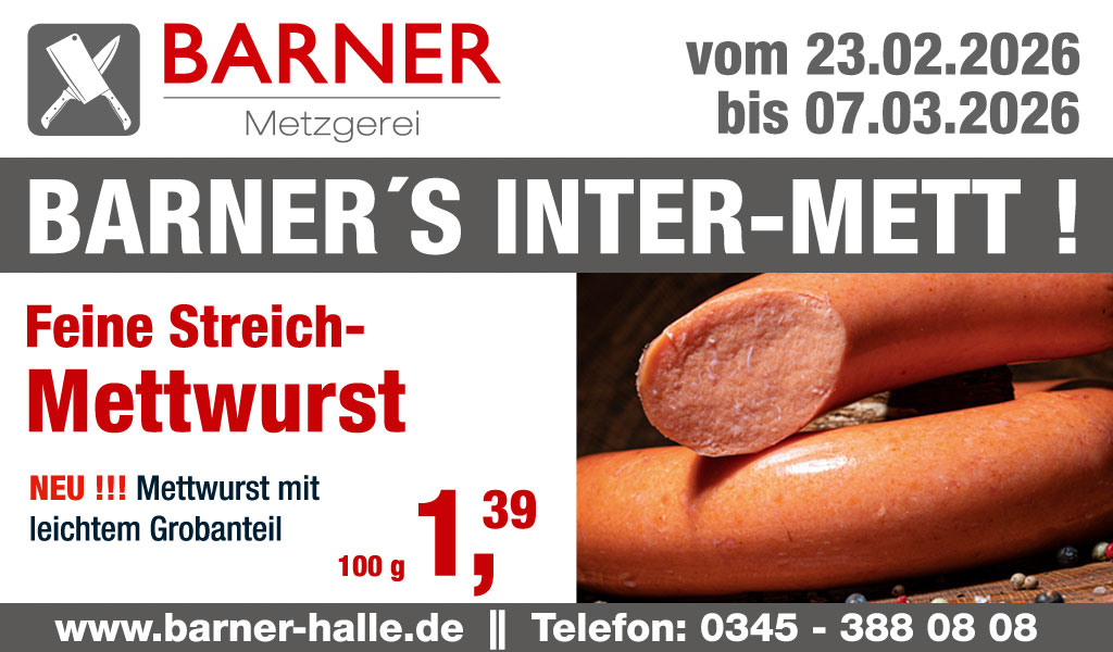 Barners feine Streich-Mettwurst