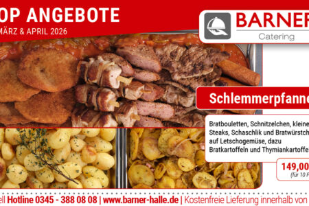 Catering – Angebote im März und April 2026