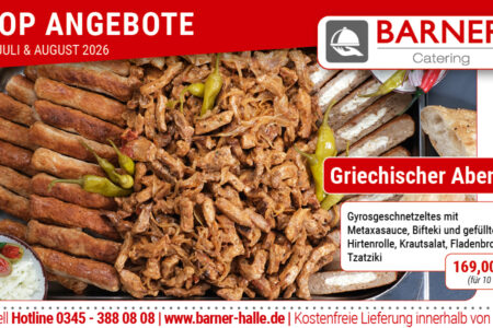 Catering – Angebote im Juli und August 2026