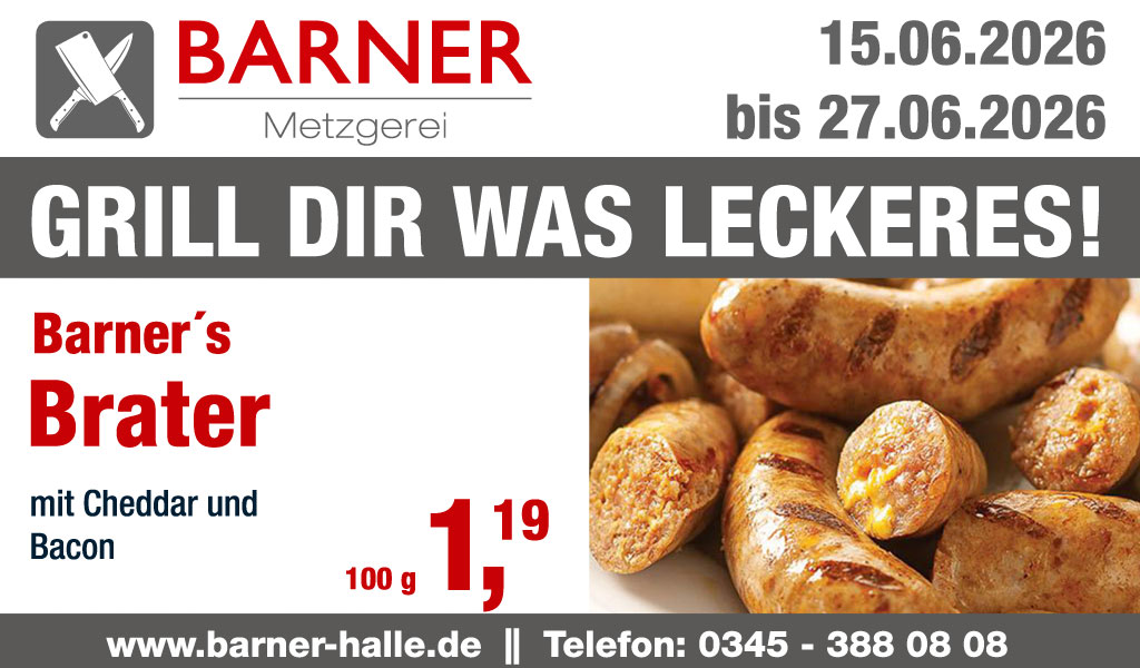 Barners Brater mit Cheddar und Bacon