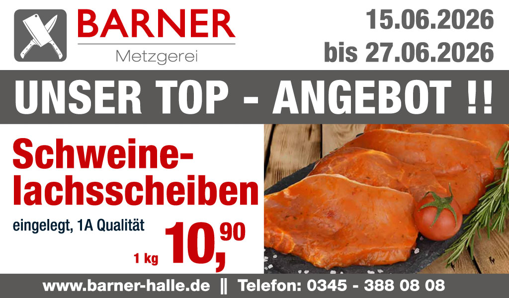 Barners Schweinelachsscheiben