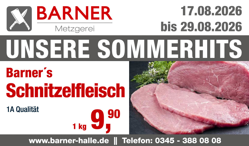 Barners Schnitzelfleisch