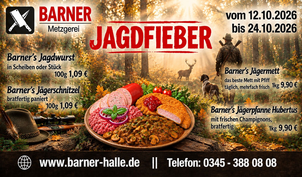 Barners Jagdfieberangebote vom 12.10. bis 24.10.2026