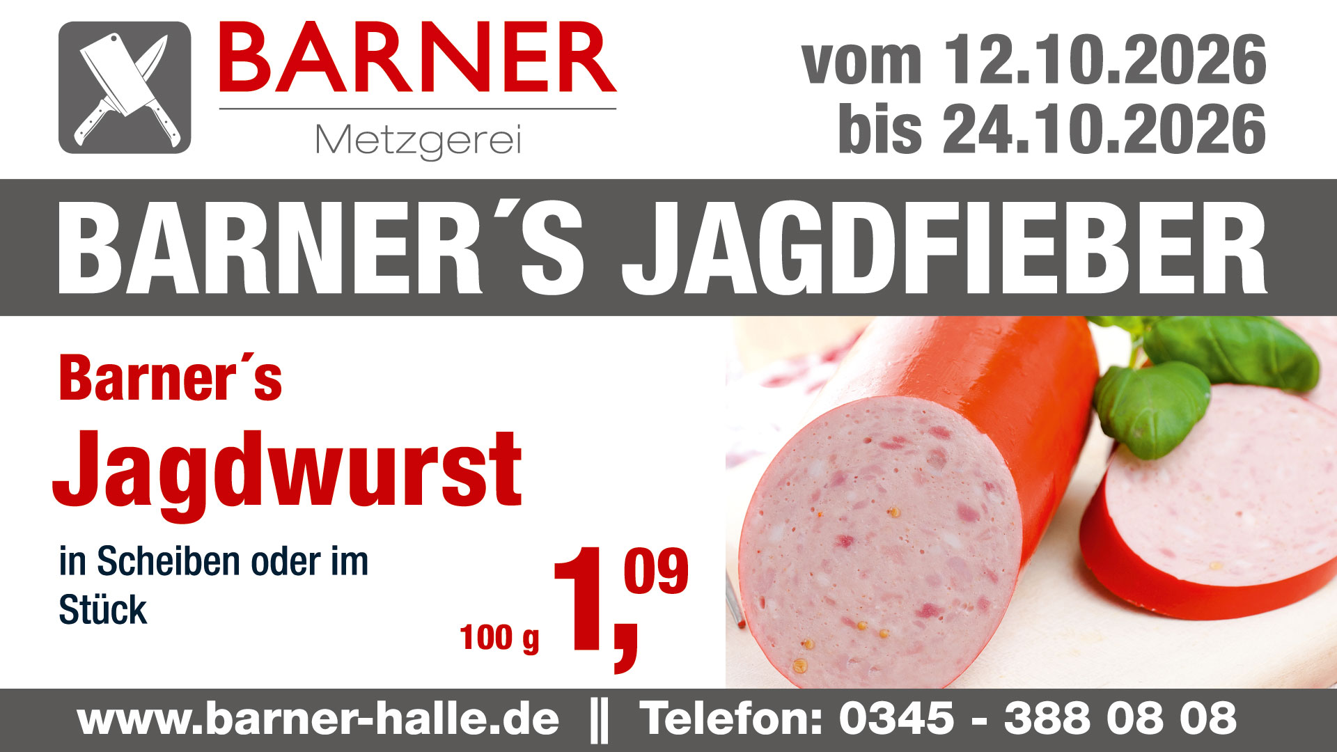 Barners Jagdwurst